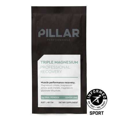 TRIPLE MAGNESIUM POWDER - Lemon Lime 5g Sample