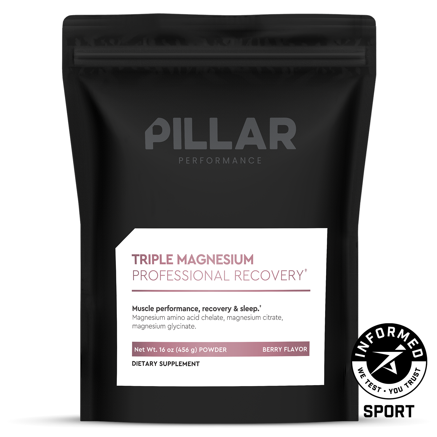 TRIPLE MAGNESIUM POWDER - Natural Berry