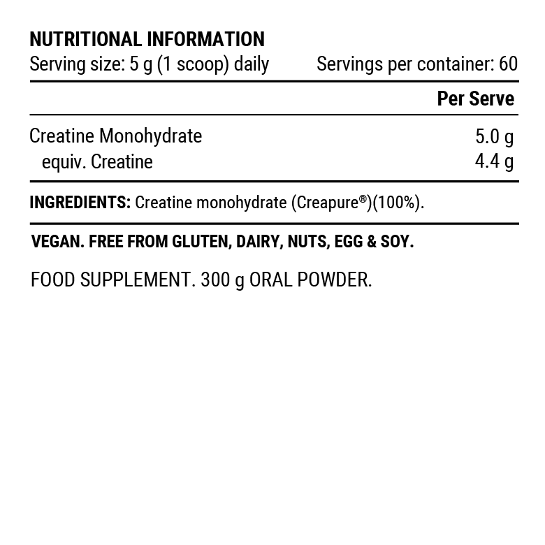 CREATINE MONOHYDRATE